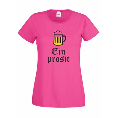 Damen T-Shirt Oktoberfest Ein Prosit