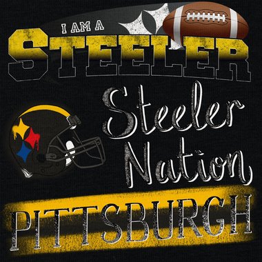 Herren College Jacke - Steeler - Pittsburgh