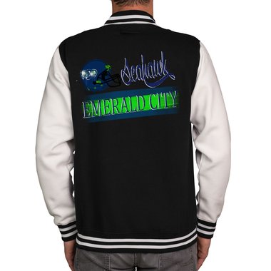 Herren College Jacke - Seahawk - Emerald City