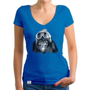 T-Shirt Kollektion - Skimpanse - Fr Damen, Kinder & Herren weiss-Kinder 152-164