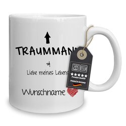 Personalisierter Kaffeebecher - Tasse - Traumfrau /...