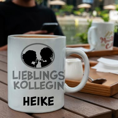 Personalisierter Kaffeebecher - Tasse - Lieblings Kollege/in - Wunschname - Gestalte dein einzigartiges Geschenk