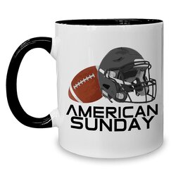 Kaffeebecher Kollektion - Tasse - American Football...