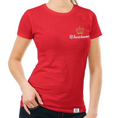 Damen B-Day T-Shirts - Personalisiert - Wunschname + Wunschzahl - Mein Geburtstags-Gstebuch