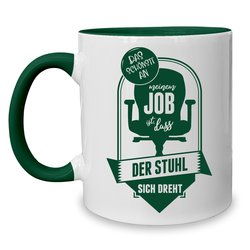 Kaffeebecher - Tasse - Das schnste an meinem Job ist,...