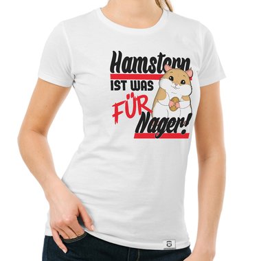 Damen & Herren T-Shirt Kollektion - Hamstern ist was fr Nager!