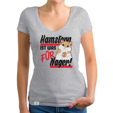Damen & Herren T-Shirt Kollektion - Hamstern ist was fr Nager!