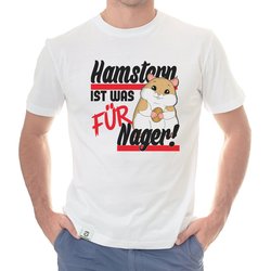 Damen & Herren T-Shirt Kollektion - Hamstern ist was für...