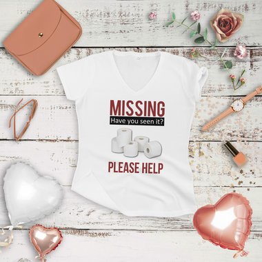 Damen & Herren T-Shirt Kollektion - Missing - Please help dunkelblau-Damen-Rund S