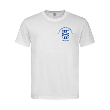 Herren T-Shirt RV Wandsbek S V-Ausschnitt Wei Ja