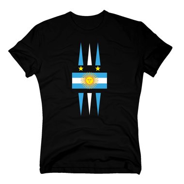 ARGENTINIEN T-Shirt WM Fan Streifen