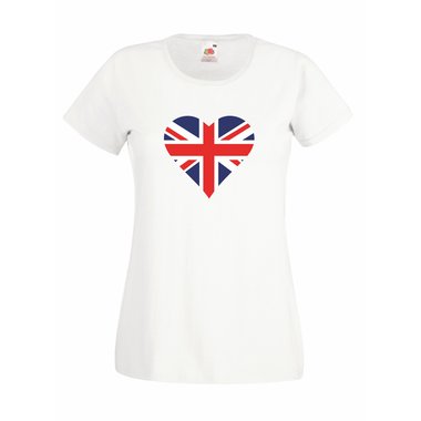 Damen T-Shirt Love England