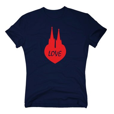 T-Shirt Herz Klner Dom Love