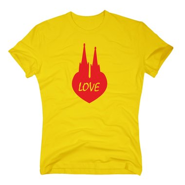 T-Shirt Herz Klner Dom Love