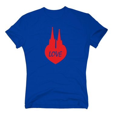 T-Shirt Herz Klner Dom Love