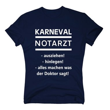 T-Shirt Karneval Notarzt