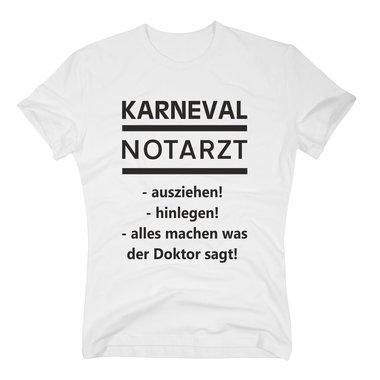 T-Shirt Karneval Notarzt