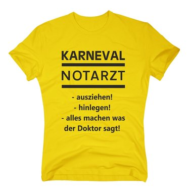 T-Shirt Karneval Notarzt