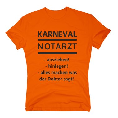 T-Shirt Karneval Notarzt