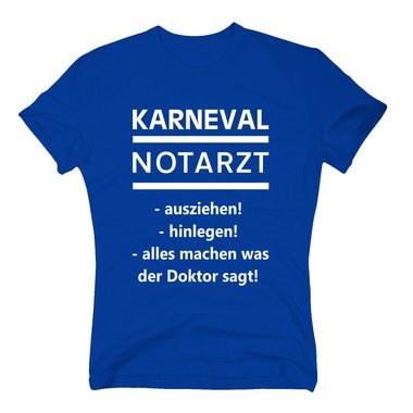 T-Shirt Karneval Notarzt