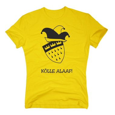T-Shirt Karneval Hut Klle Alaaf Wappen