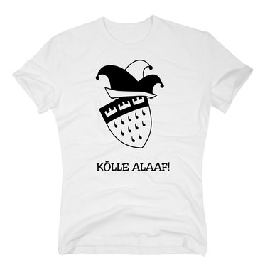 T-Shirt Karneval Hut Klle Alaaf Wappen