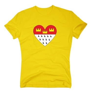 T-Shirt Karneval Herz Wappen