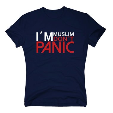 T-Shirt FUN I´m Muslim Don´t Panic