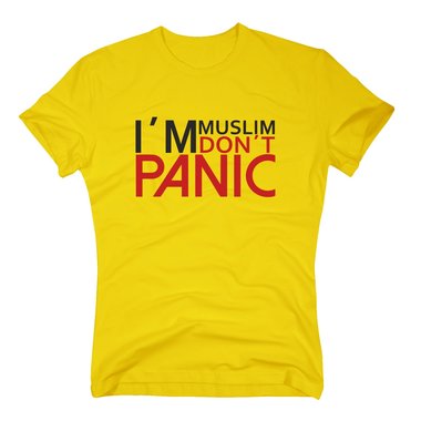T-Shirt FUN I´m Muslim Don´t Panic