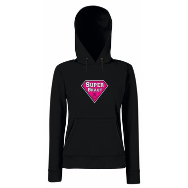 Super Braut - Damen Hoodie fuchsia S