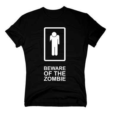 T-Shirt Halloween Beware of the Zombie
