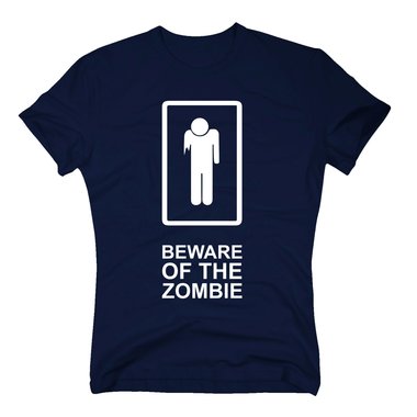 T-Shirt Halloween Beware of the Zombie