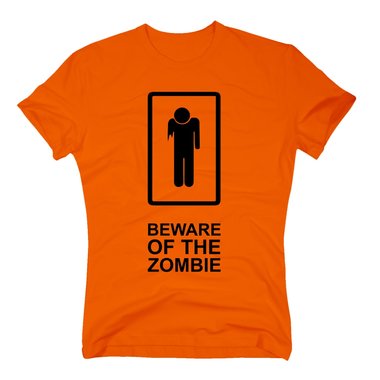 T-Shirt Halloween Beware of the Zombie