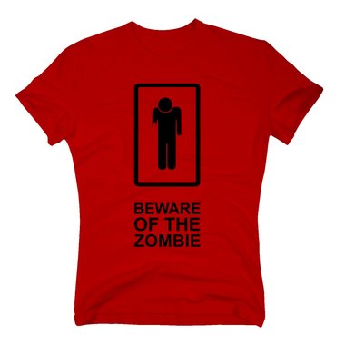 T-Shirt Halloween Beware of the Zombie