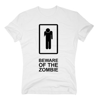 T-Shirt Halloween Beware of the Zombie