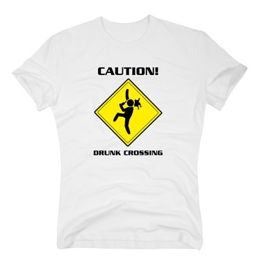 T-Shirt Karneval Sign Drunk Crossing