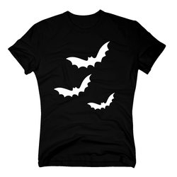 T-Shirt Halloween Fledermaus