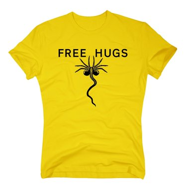 T-Shirt Halloween ALIEN Free Hugs