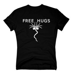 T-Shirt Halloween ALIEN Free Hugs