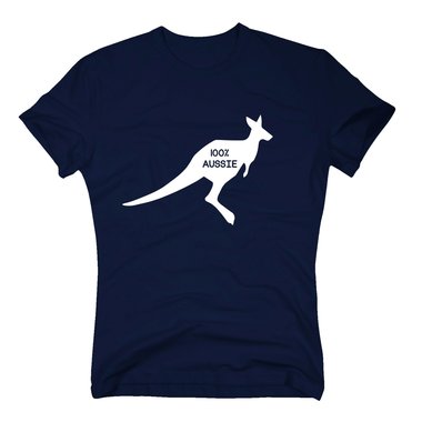 Australien T-Shirt Kangaroo 100% Aussie
