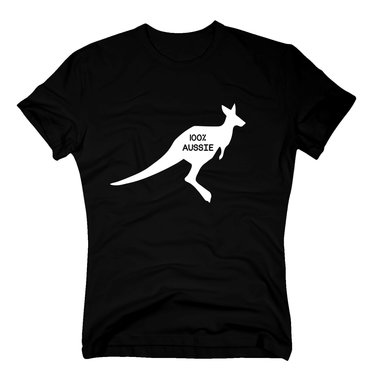 Australien T-Shirt Kangaroo 100% Aussie