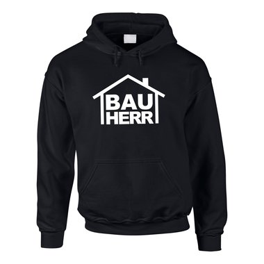 Hoodie Bauherr fr den Bau