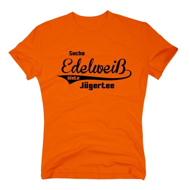 T-Shirt Suche Edelweiss - Biete Jägertee