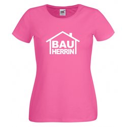 Bauherrin T-Shirt - Damen T-Shirt BAUHERRIN fr den Bau