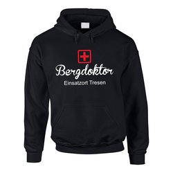 Hoodie Bergdoktor Einsatz Tresen