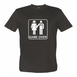 Game Over T-Shirt Herren - Junggesellenabschied JGA