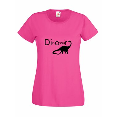 Damen T-Shirt Dinosaurier