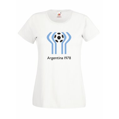 Damen T-Shirt Argentinien WM78