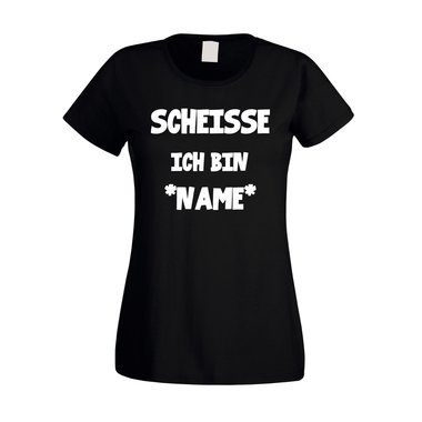 Damen T-Shirt JGA Junggesellenabschied Heirat Juhuu - Scheisse