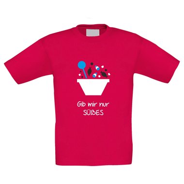 T-Shirt Kinder Halloween Gib mir nur ses